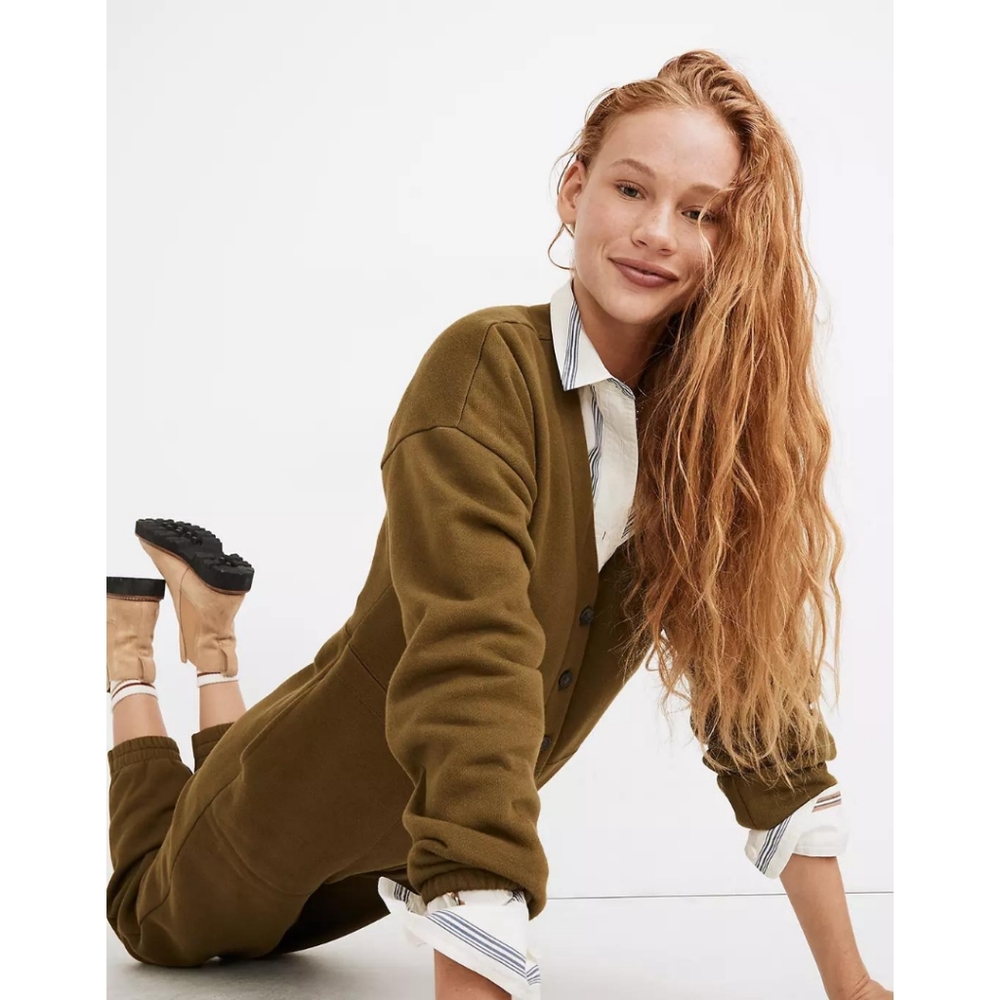 NWT Madwell MWL Betterterry Coverall Jumpsuit